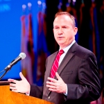Governor Markell speaking at NGA Annual Meeting in Williamsburg, Virginia
